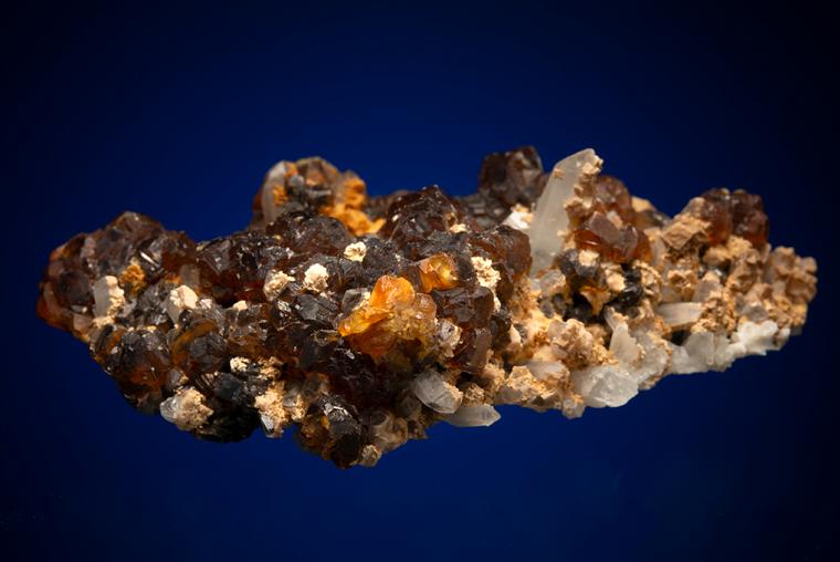 SPHALERITE with QUARTZ