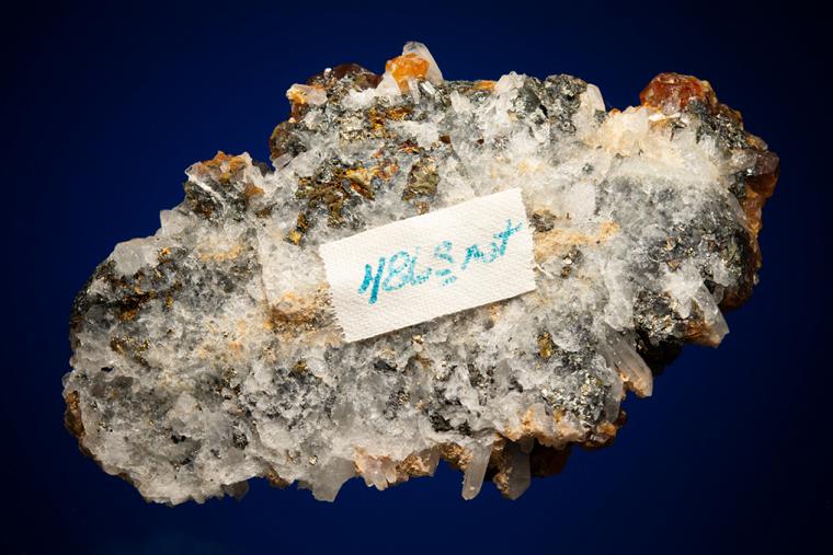 SPHALERITE with QUARTZ