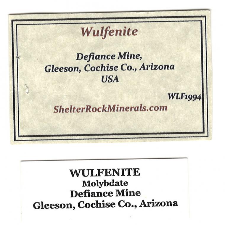 WULFENITE