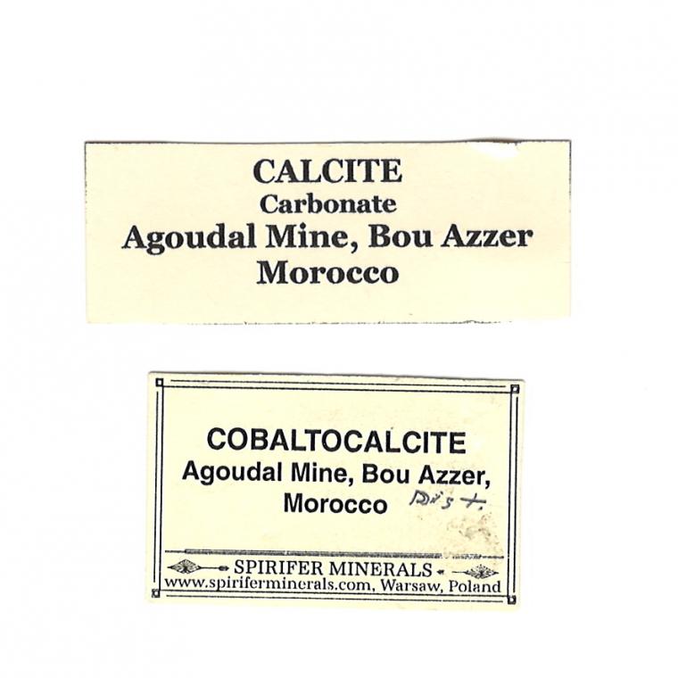 CALCITE var. Cobaltoan