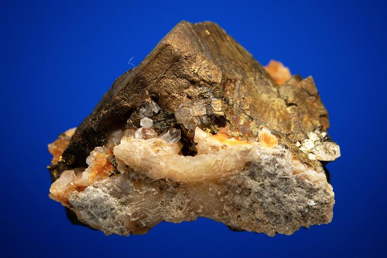 CHALCOPYRITE with SIDERITE