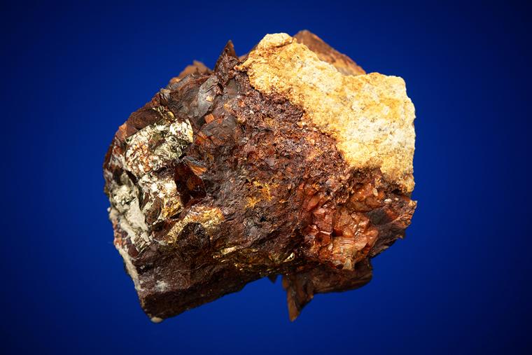 SIDERITE with CHALCOPYRITE