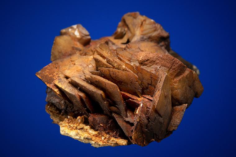 SIDERITE with CHALCOPYRITE