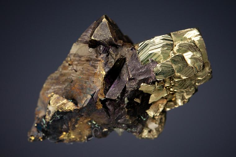 CHALCOPYRITE with PYRITE