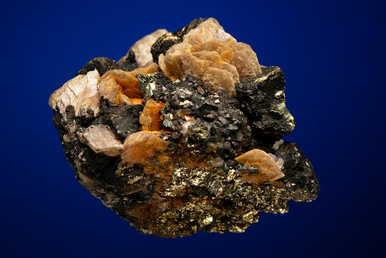 CHALCOPYRITE with TENNANTITE and SIDERITE