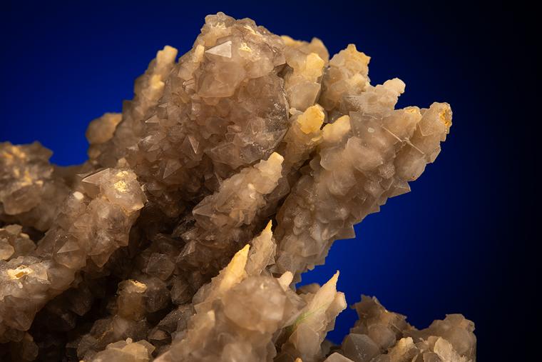 QUARTZ after LAUMONTITE