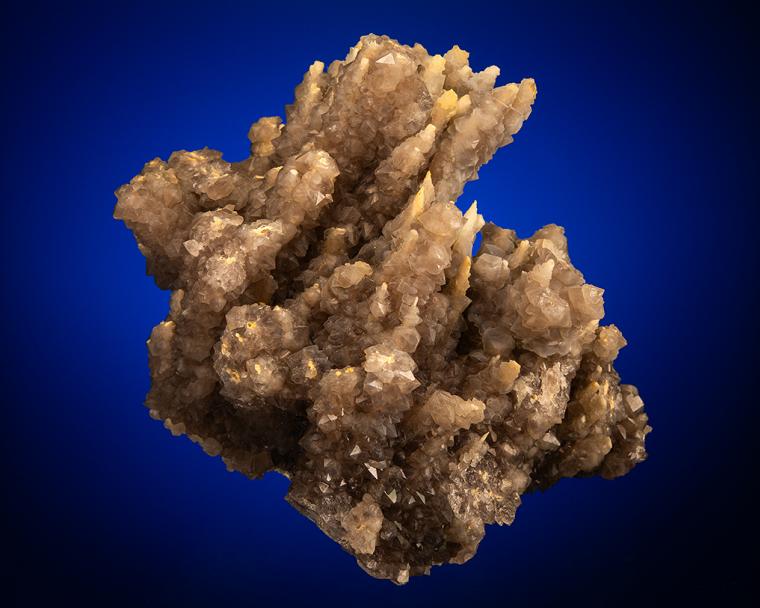 QUARTZ after LAUMONTITE