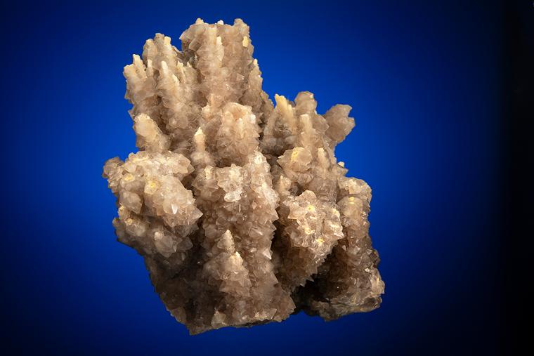 QUARTZ after LAUMONTITE