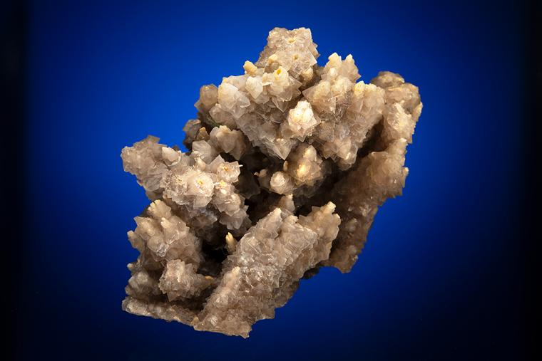 QUARTZ after LAUMONTITE