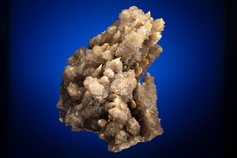 QUARTZ after LAUMONTITE