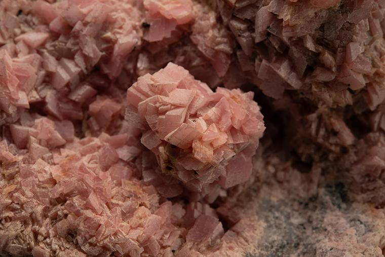 RHODOCHROSITE with QUARTZ