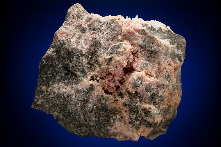 RHODOCHROSITE with QUARTZ