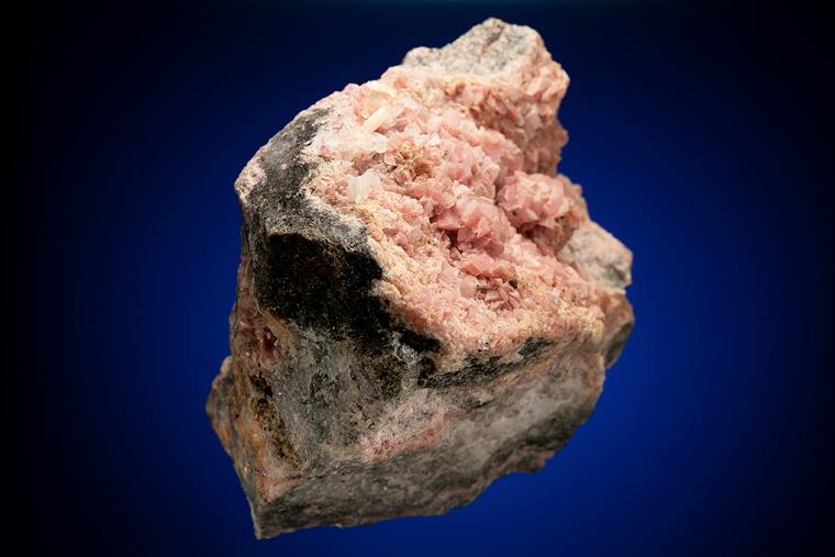 RHODOCHROSITE with QUARTZ