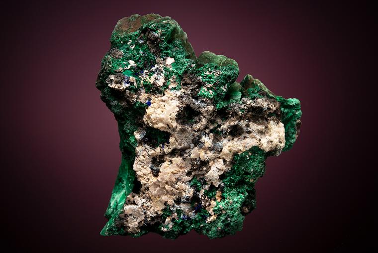 MALACHITE after AZURITE