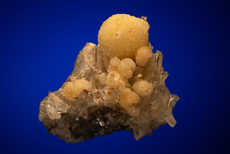 WAVELLITE on QUARTZ