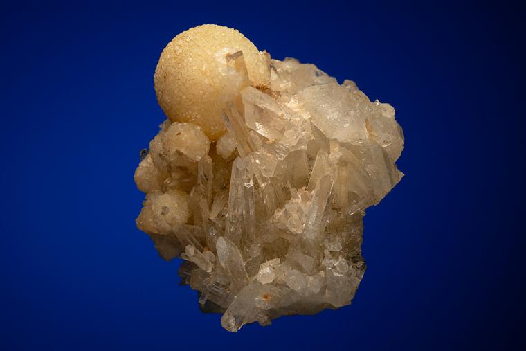 WAVELLITE on QUARTZ