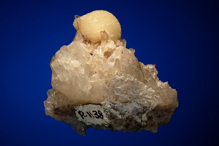 WAVELLITE on QUARTZ