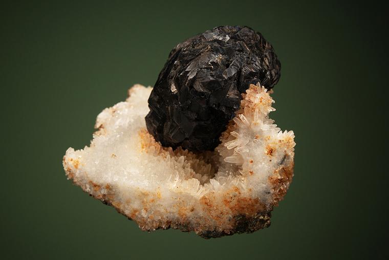 SPHALERITE on QUARTZ