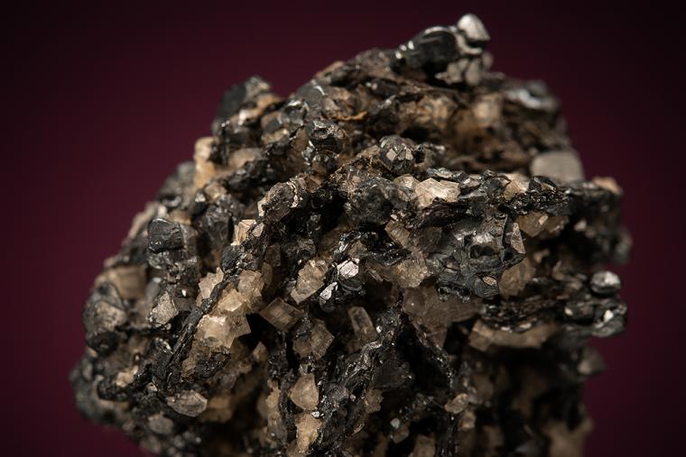 POLYBASITE with ACANTHITE