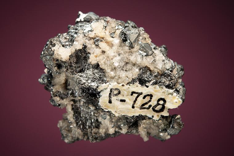 POLYBASITE with ACANTHITE