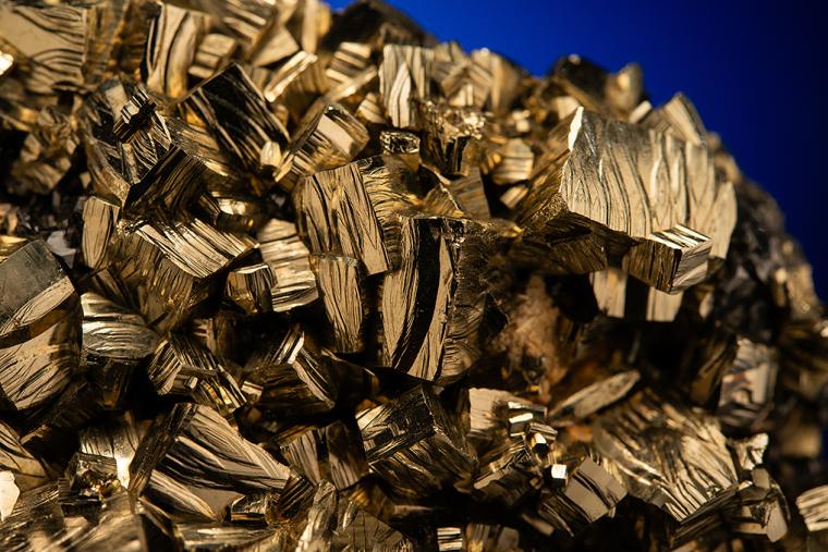 PYRITE on SPHALERITE