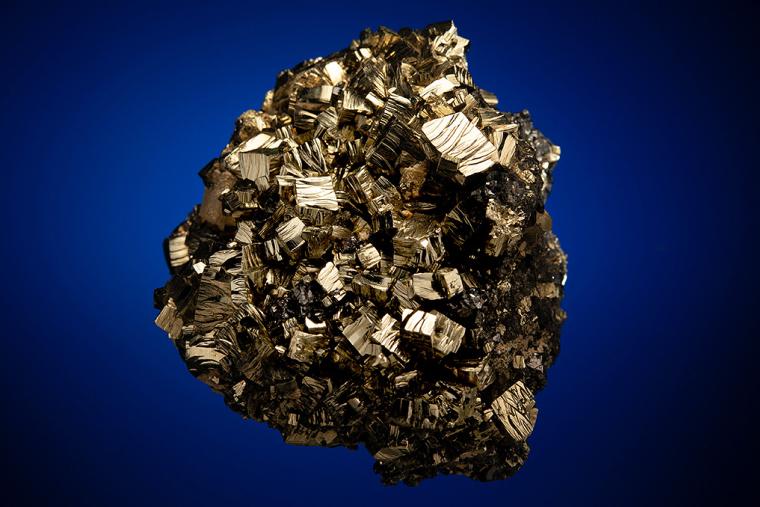 PYRITE on SPHALERITE