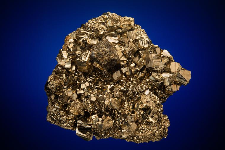 CHALCOPYRITE on PYRITE