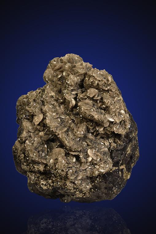 SIDERITE on PYRITE after PYRRHOTITE