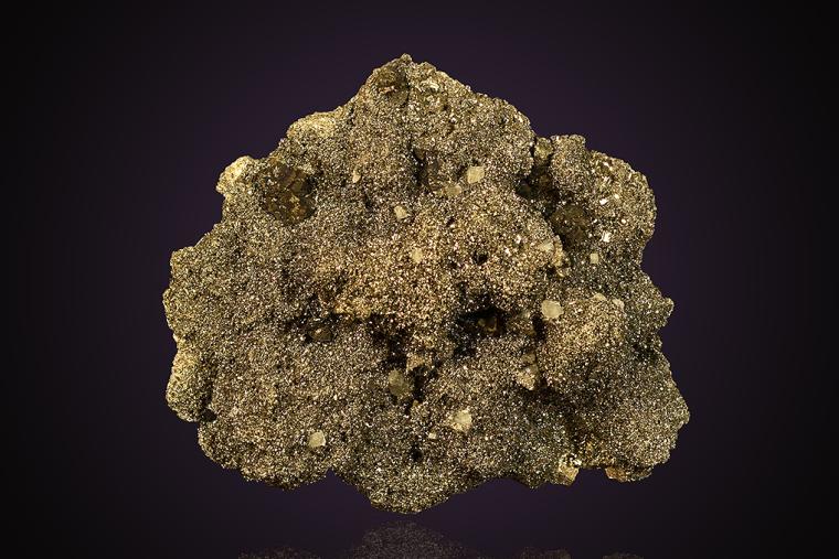 FLUORAPATITE with CHALCOPYRITE on PYRITE
