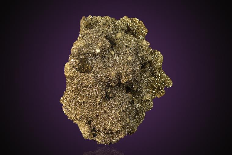 FLUORAPATITE with CHALCOPYRITE on PYRITE