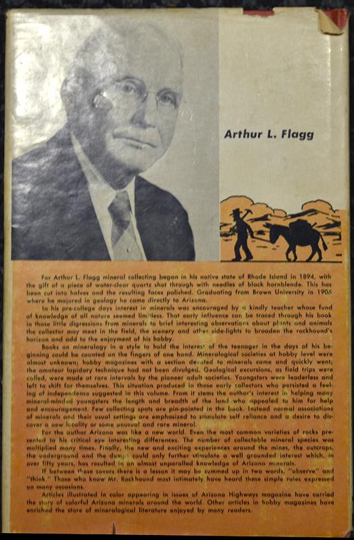 Mineralogical Journeys in Arizona by Arthur L Flagg