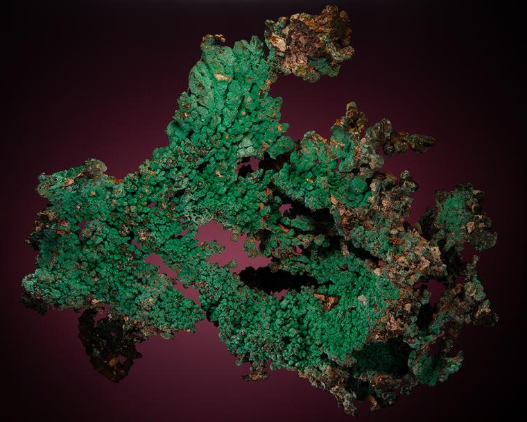 MALACHITE on COPPER