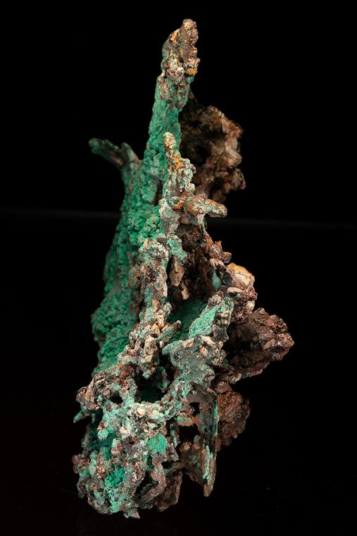 MALACHITE on COPPER