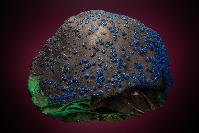 AZURITE on MALACHITE