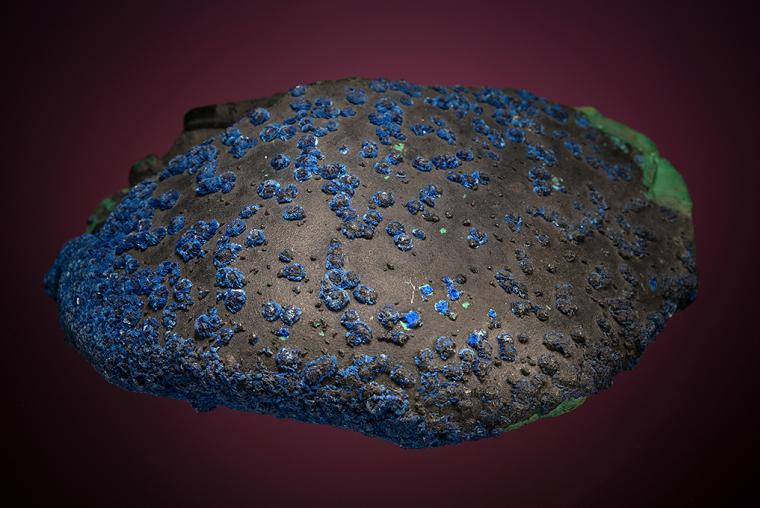 AZURITE on MALACHITE
